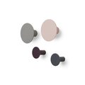 Blomus Blomus 65801 Ponto Wall Hooks; Assorted Colors - Pack of 4 65801